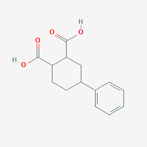 molecular formula C14H14O4-2 B3051827 4-苯基环己烷-1,2-二羧酸 CAS No. 36299-64-6