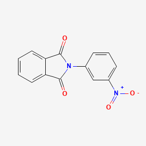 molecular formula C14H8N2O4 B3051865 2-(3-Nitrophenyl)isoindole-1,3-dione CAS No. 36647-25-3