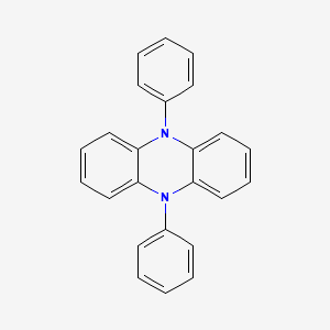 molecular formula C24H18N2 B3051866 5,10-二氢-5,10-二苯吩嗪 CAS No. 3665-72-3