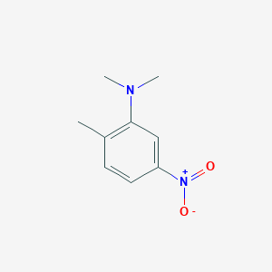molecular formula C9H12N2O2 B3051871 N,N,2-Trimethyl-5-nitroaniline CAS No. 36714-84-8