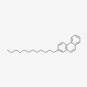 molecular formula C26H34 B3051877 2-Dodecylphenanthrene CAS No. 3674-72-4