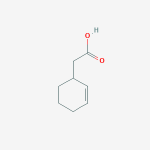 2-(Cyclohex-2-en-1-yl)acetic acid