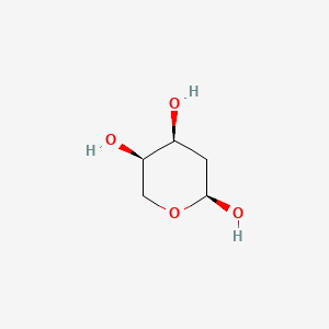 molecular formula C5H10O4 B3051886 2-脱氧-α-D-呋喃核糖 CAS No. 36792-85-5