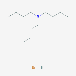 molecular formula C12H28BrN B3051922 1-Butanamine, N,N-dibutyl-, hydrobromide CAS No. 37026-85-0
