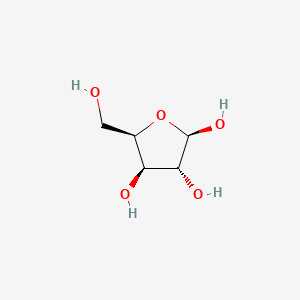 molecular formula C5H10O5 B3051930 Beta-D-Xylofuranose CAS No. 37110-85-3