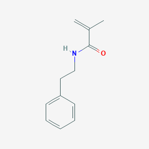 molecular formula C12H15NO B3051933 2-Propenamide, 2-methyl-N-(2-phenylethyl)- CAS No. 37140-96-8