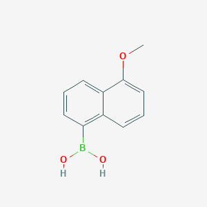 molecular formula C11H11BO3 B3051948 (5-Methoxynaphthalen-1-yl)boronic acid CAS No. 372521-88-5