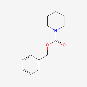 molecular formula C13H17NO2 B3051961 Benzyl piperidine-1-carboxylate CAS No. 3742-91-4