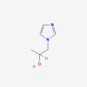 molecular formula C6H10N2O B3052003 alpha-Methyl-1H-imidazole-1-ethanol CAS No. 37788-55-9