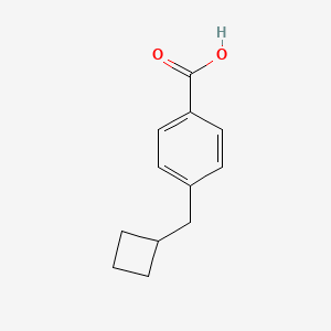 molecular formula C12H14O2 B3052010 4-(Cyclobutylmethyl)benzoic acid CAS No. 37874-96-7