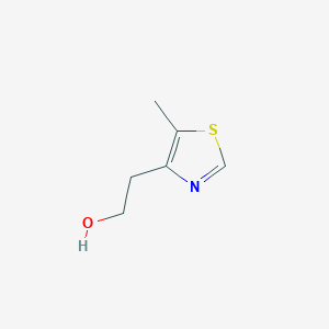 molecular formula C6H9NOS B3052042 2-(5-甲基-1,3-噻唑-4-基)乙醇 CAS No. 38067-32-2