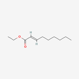 molecular formula C11H20O2 B3052046 2-Nonenoic acid, ethyl ester CAS No. 38112-59-3