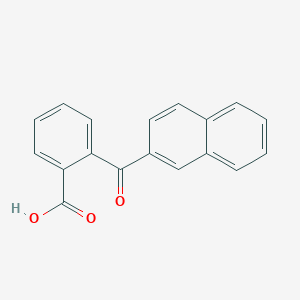 molecular formula C18H12O3 B3052047 2-(Naphthalen-2-ylcarbonyl)benzoic acid CAS No. 38119-03-8
