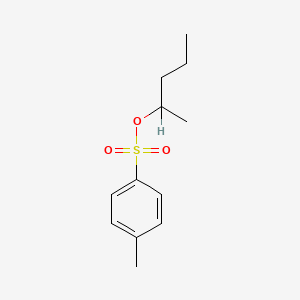 molecular formula C12H18O3S B3052049 2-Pentyl p-toluenesulfonate CAS No. 3813-69-2