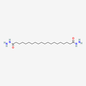 molecular formula C20H42N4O2 B3052078 Icosanedihydrazide CAS No. 38291-94-0