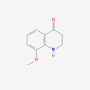 molecular formula C10H11NO2 B3052086 2,3-dihydro-8-methoxy-4(1H)-Quinolinone CAS No. 3835-23-2