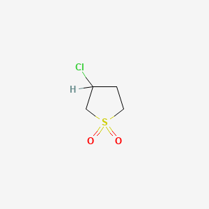 molecular formula C4H7ClO2S B3052100 3-Chloro-tetrahydro-thiophene 1,1-dioxide CAS No. 3844-04-0