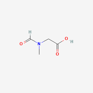 molecular formula C4H7NO3 B3052104 N-甲酰-N-甲基甘氨酸 CAS No. 38456-66-5