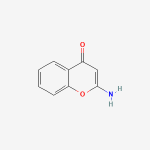 molecular formula C9H7NO2 B3052116 2-Amino-4H-chromen-4-one CAS No. 38518-76-2