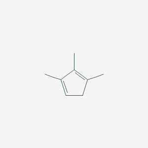 molecular formula C8H12 B3052119 1,2,3-Trimethylcyclopentadiene CAS No. 3853-27-8