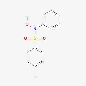 molecular formula C13H13NO3S B3052120 n-Hydroxy-4-methyl-n-phenylbenzenesulfonamide CAS No. 38557-76-5