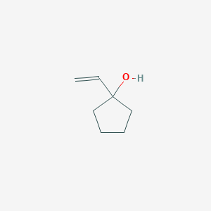 molecular formula C7H12O B3052122 1-Ethenylcyclopentan-1-ol CAS No. 3859-35-6