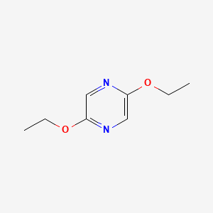 molecular formula C8H12N2O2 B3052126 2,5-Diethoxypyrazine CAS No. 38629-25-3