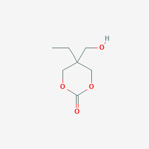 molecular formula C7H12O4 B3052139 5-Ethyl-5-(hydroxymethyl)-1,3-dioxan-2-one CAS No. 38802-97-0