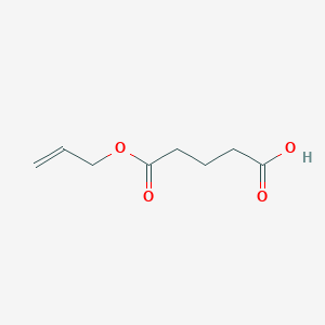 molecular formula C8H11O4- B3052142 5-(烯丙氧基)-5-氧代戊酸 CAS No. 3882-13-1