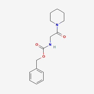 Benzyl [2-oxo-2-(piperidin-1-yl)ethyl]carbamate