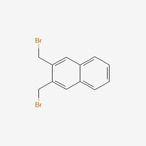 molecular formula C12H10Br2 B3052160 2,3-Bis(bromomethyl)naphthalene CAS No. 38998-33-3