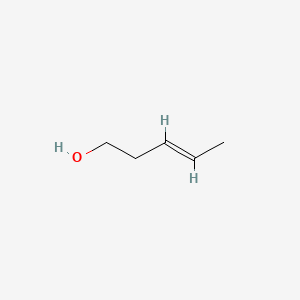 molecular formula C5H10O B3052175 3-Penten-1-ol, (3E)- CAS No. 39161-19-8