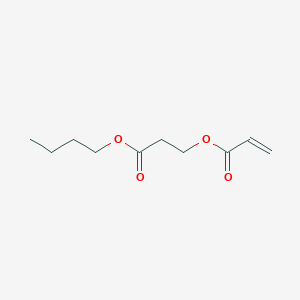 molecular formula C10H16O4 B3052178 2-Propenoic acid, 3-butoxy-3-oxopropyl ester CAS No. 39181-89-0