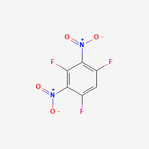 molecular formula C6HF3N2O4 B3052181 1,3,5-Trifluoro-2,4-dinitrobenzene CAS No. 392-51-8
