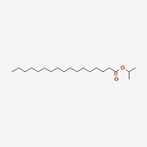 molecular formula C20H40O2 B3052192 Isopropyl heptadecanoate CAS No. 39265-84-4