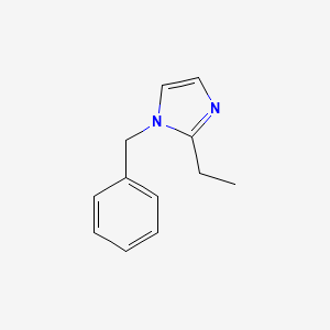 molecular formula C12H14N2 B3052193 1-Benzyl-2-ethylimidazole CAS No. 39269-64-2