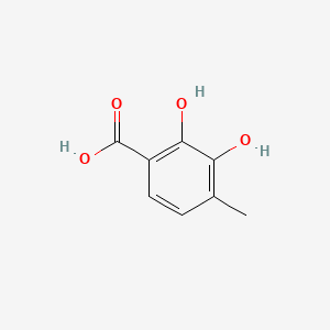 molecular formula C8H8O4 B3052194 2,3-Dihydroxy-4-methylbenzoic acid CAS No. 3929-89-3