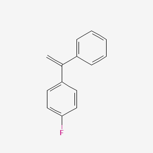 molecular formula C14H11F B3052204 1-Fluoro-4-(1-phenylethenyl)benzene CAS No. 395-21-1