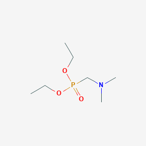 molecular formula C7H18NO3P B3052216 1-diethoxyphosphoryl-N,N-dimethyl-methanamine CAS No. 3958-40-5