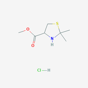 Methyl 2,2-dimethyl-1,3-thiazolidine-4-carboxylate hydrochloride