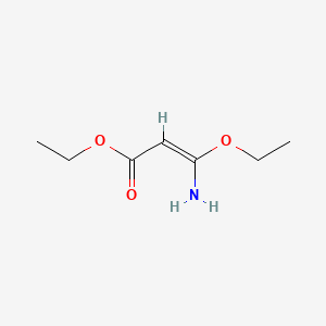 2-Propenoic acid, 3-amino-3-ethoxy-, ethyl ester