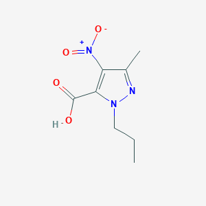 3-Methyl-4-nitro-1-propyl-1H-pyrazole-5-carboxylic acid