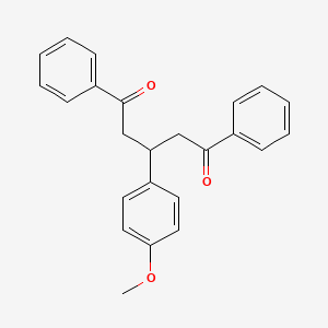 3-(4-Methoxyphenyl)-1,5-diphenylpentane-1,5-dione
