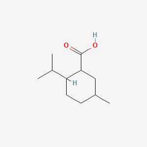molecular formula C11H20O2 B3052226 p-Menthane-3-carboxylic acid CAS No. 39668-86-5