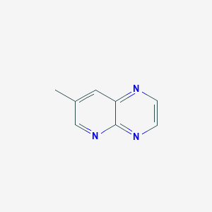 molecular formula C8H7N3 B3052235 7-Methylpyrido[2,3-b]pyrazine CAS No. 397325-35-8