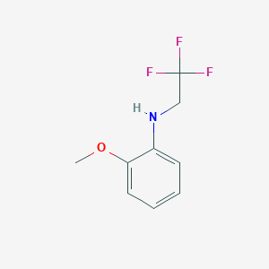 2-methoxy-N-(2,2,2-trifluoroethyl)aniline