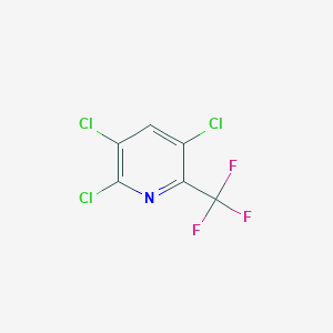 molecular formula C6HCl3F3N B3052260 2,3,5-Trichloro-6-(trifluoromethyl)pyridine CAS No. 39891-01-5