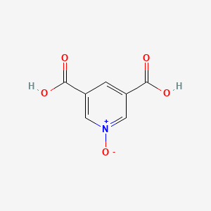 molecular formula C7H5NO5 B3052263 3,5-Dicarboxypyridine 1-oxide CAS No. 39911-72-3