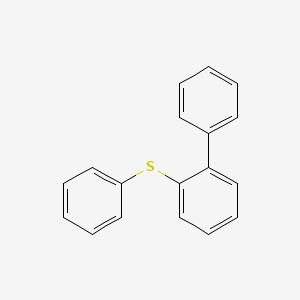 molecular formula C18H14S B3052269 2-(Phenylsulfanyl)-1,1'-biphenyl CAS No. 39950-36-2