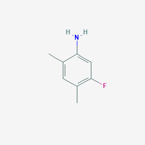 molecular formula C8H10FN B3052276 5-Fluoro-2,4-dimethylaniline CAS No. 400-02-2
